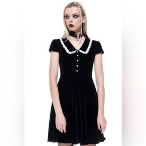Killstar - EVERY MOURNING COLLAR DRESS- NWT